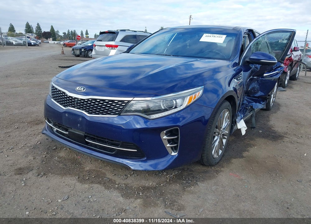 2016 KIA OPTIMA SXL TURBO VIN: 5XXGV4L26GG062614