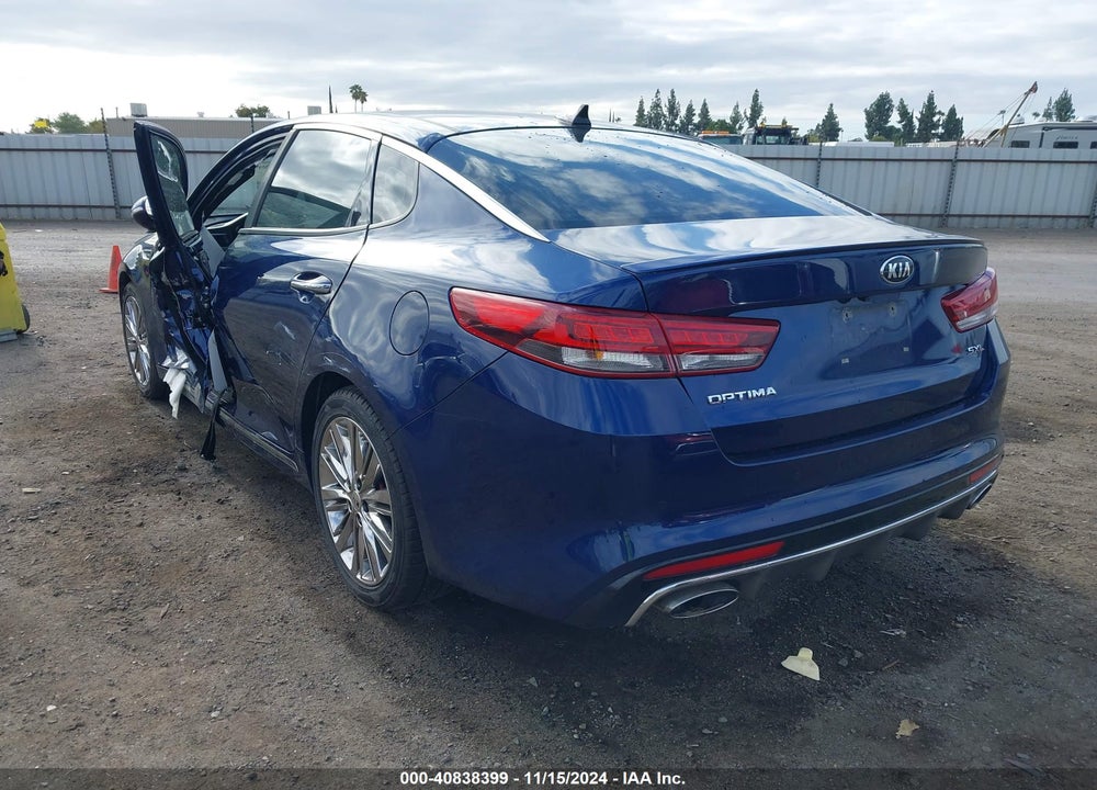 2016 KIA OPTIMA SXL TURBO VIN: 5XXGV4L26GG062614