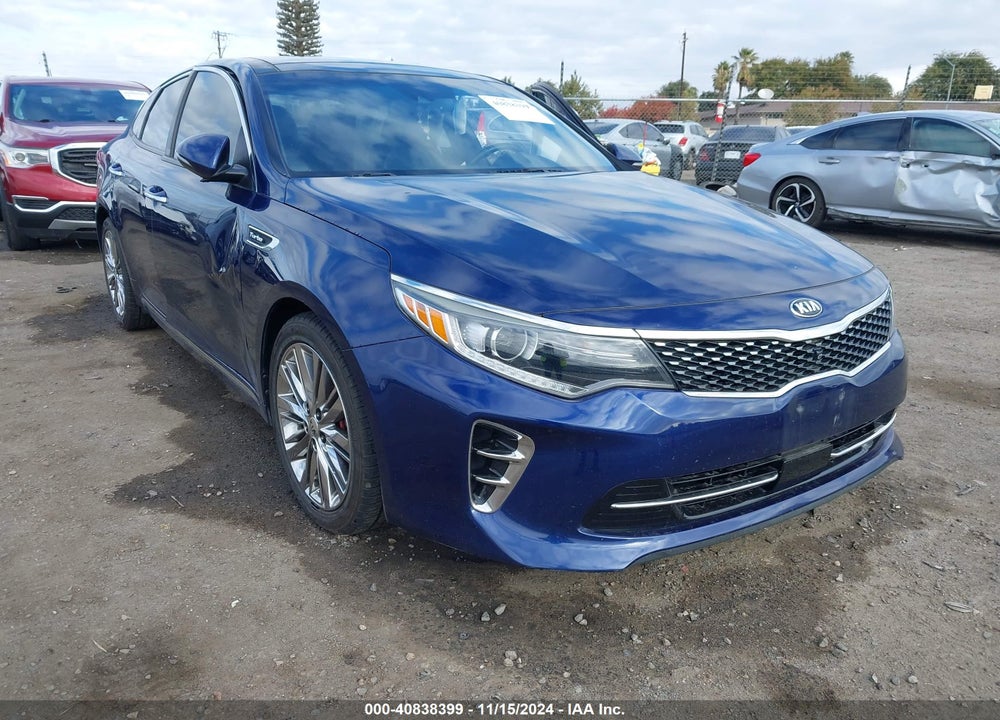 2016 KIA OPTIMA SXL TURBO VIN: 5XXGV4L26GG062614