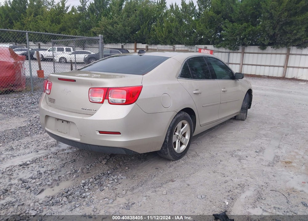 2014 CHEVROLET MALIBU 1LS VIN: 1G11B5SL5EF162609