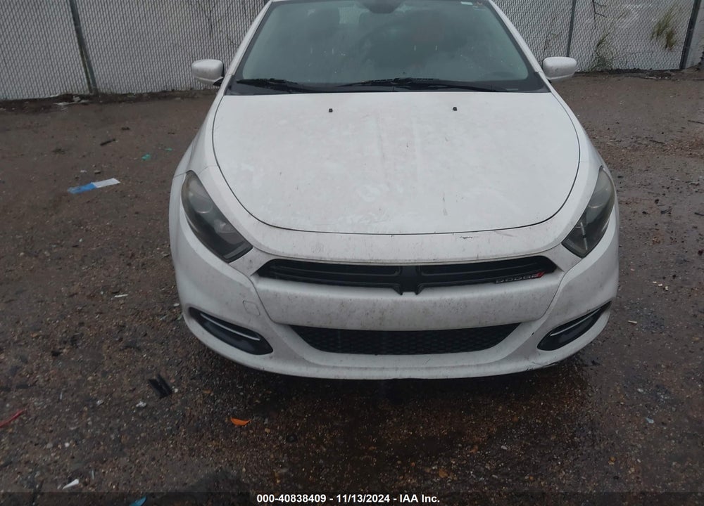 2015 DODGE DART SXT VIN: 1C3CDFBB4FD129075
