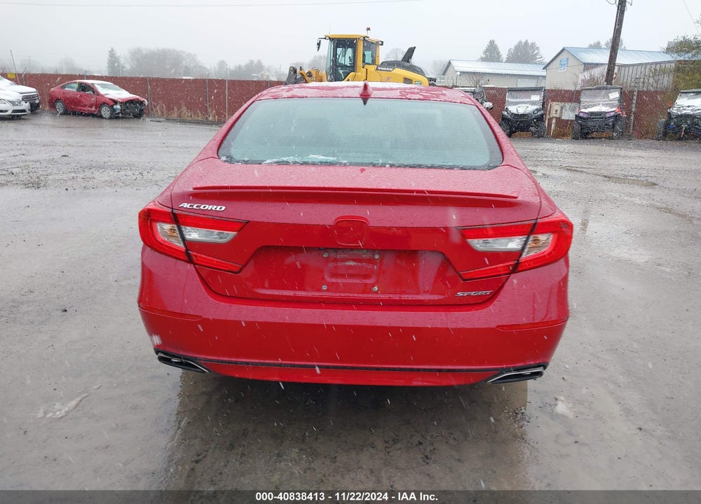 2018 HONDA ACCORD SPORT VIN: 1HGCV1E39JA189137