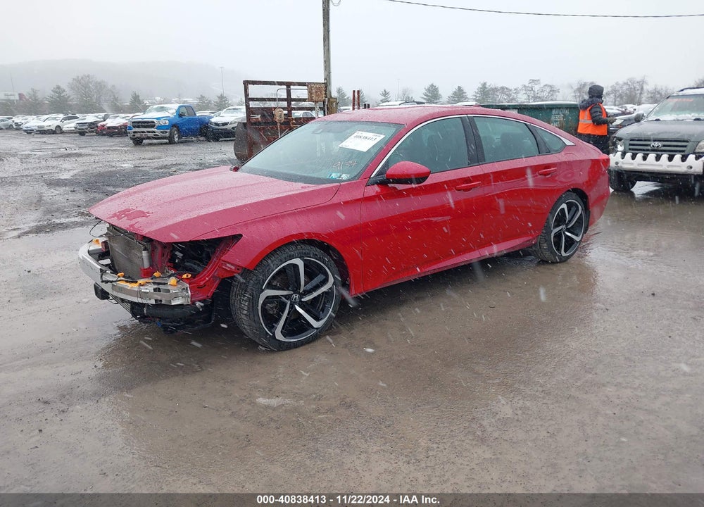 2018 HONDA ACCORD SPORT VIN: 1HGCV1E39JA189137