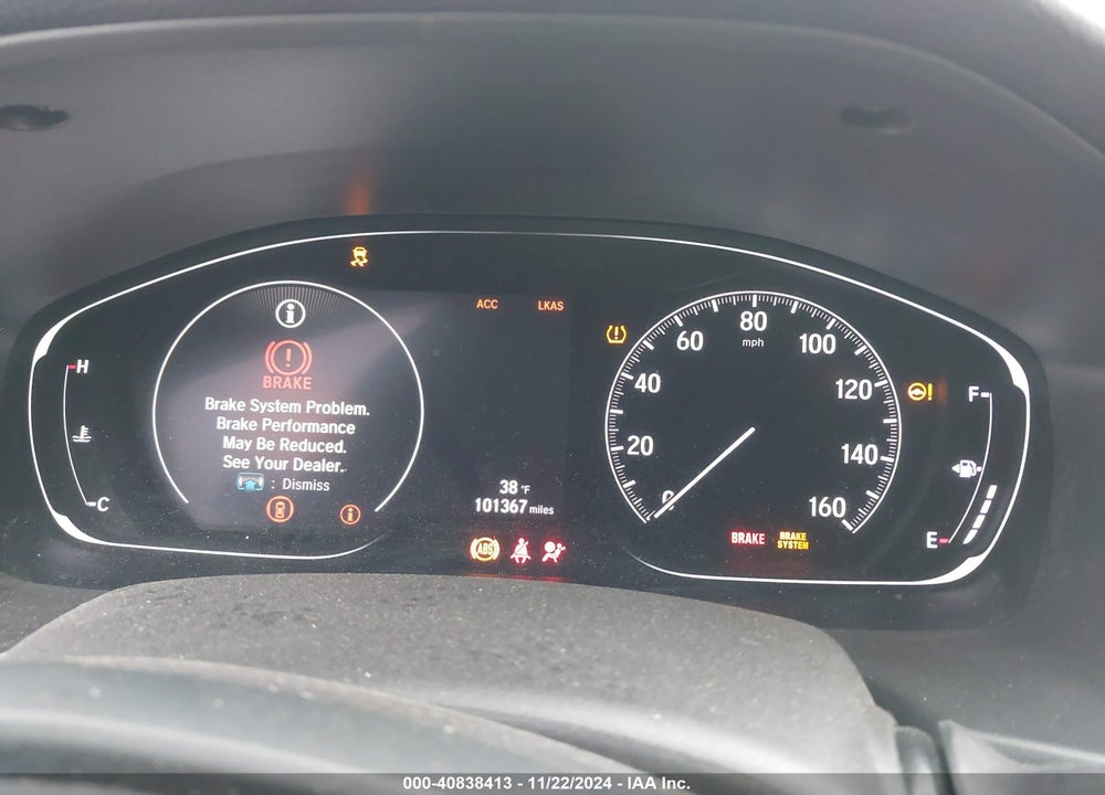 2018 HONDA ACCORD SPORT VIN: 1HGCV1E39JA189137