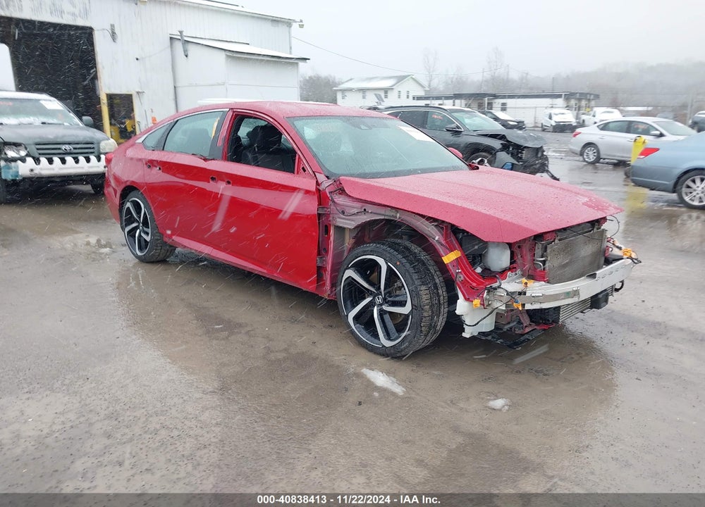2018 HONDA ACCORD SPORT VIN: 1HGCV1E39JA189137