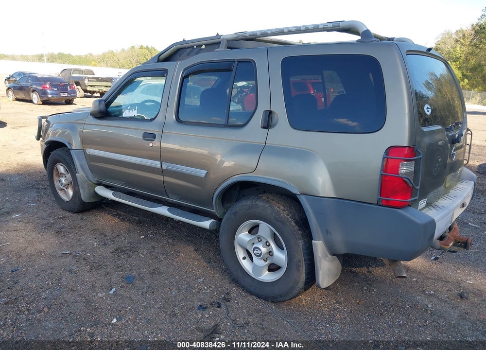 2002 NISSAN XTERRA XE S/C W/VSS VIN: 5N1MD28T92C535549