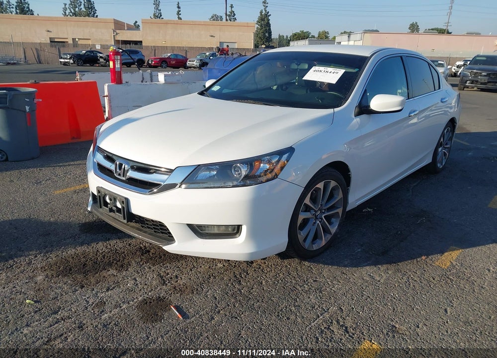 2014 HONDA ACCORD SPORT VIN: 1HGCR2F50EA190189