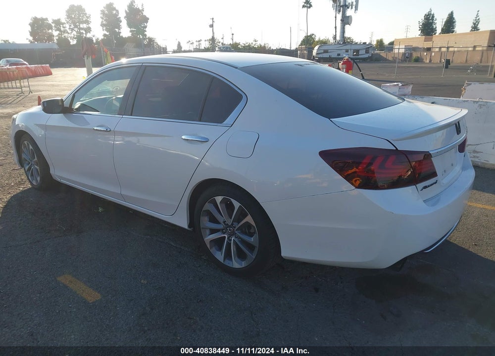 2014 HONDA ACCORD SPORT VIN: 1HGCR2F50EA190189