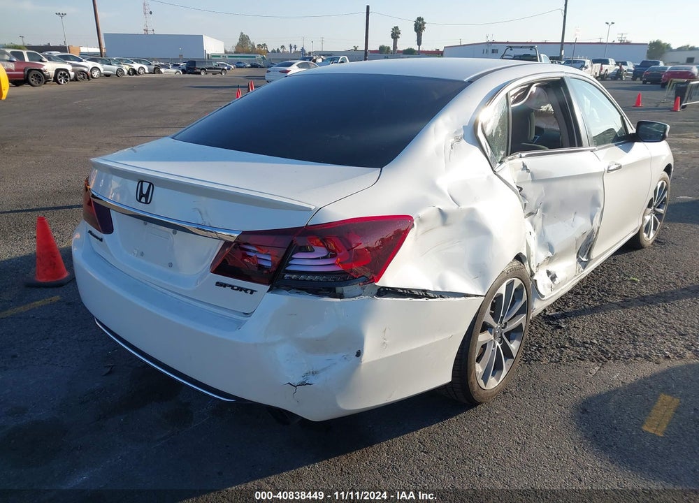 2014 HONDA ACCORD SPORT VIN: 1HGCR2F50EA190189