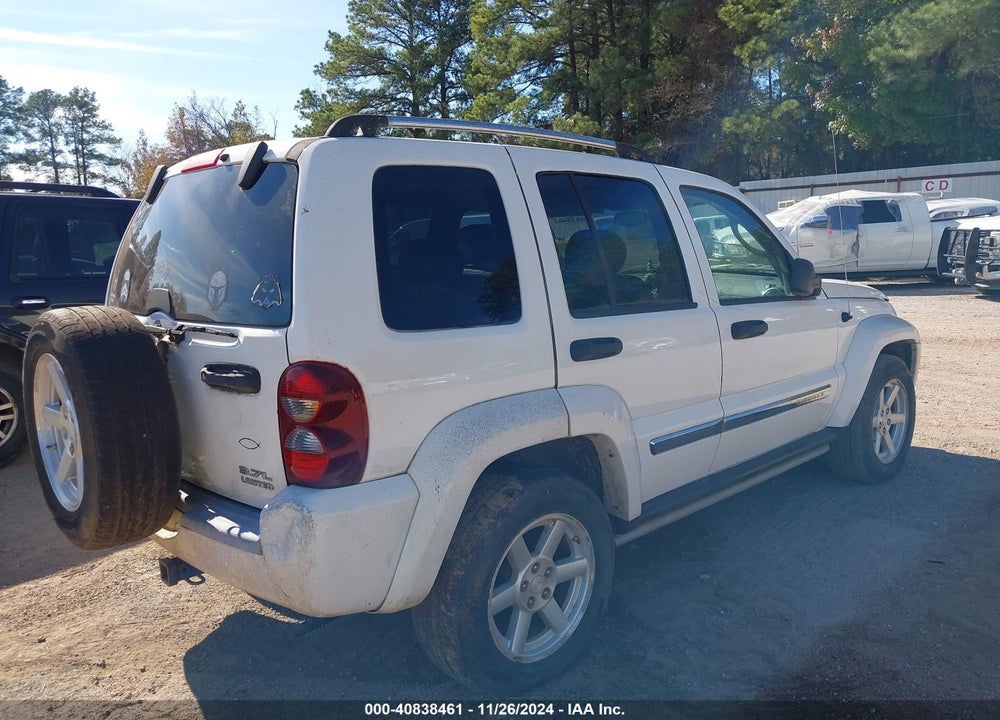 2005 JEEP LIBERTY LIMITED EDITION VIN: 1J4GL58K65W722936