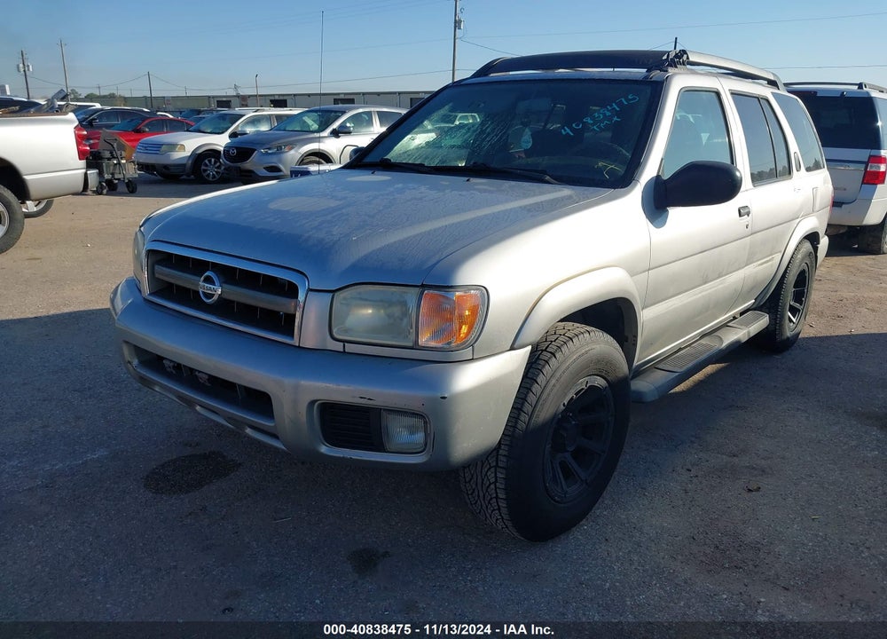 2002 NISSAN PATHFINDER SE VIN: JN8DR09Y42W714928