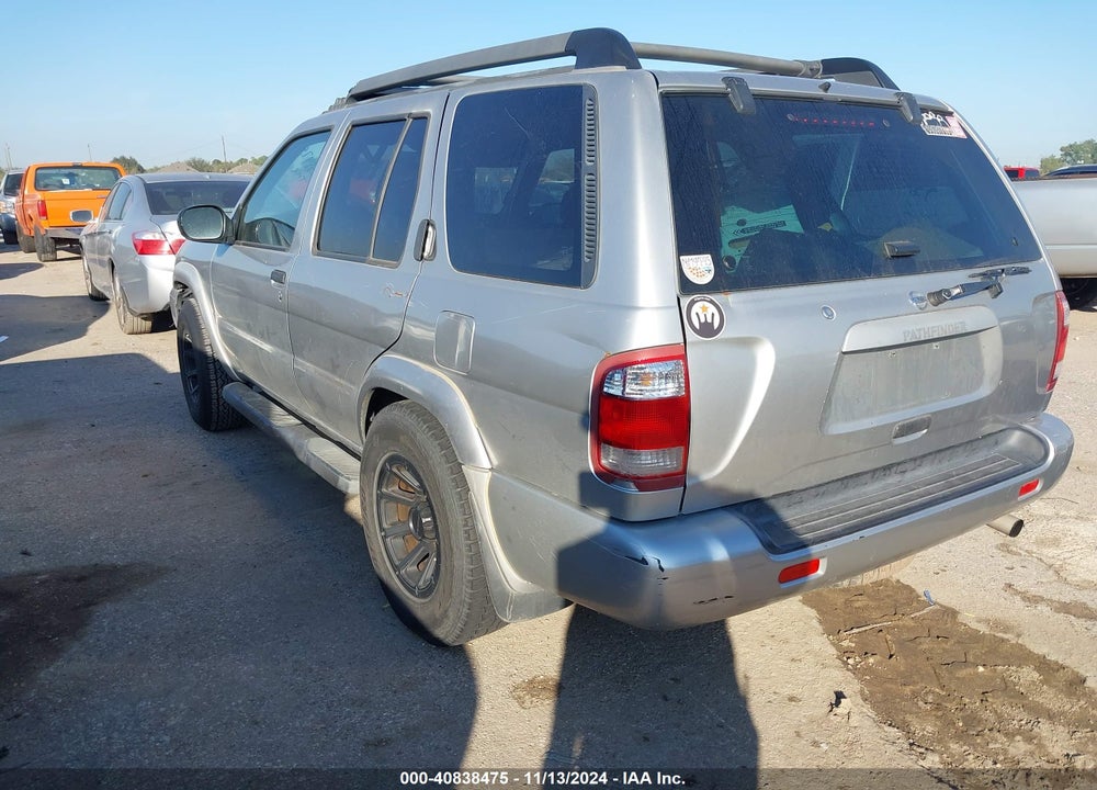 2002 NISSAN PATHFINDER SE VIN: JN8DR09Y42W714928