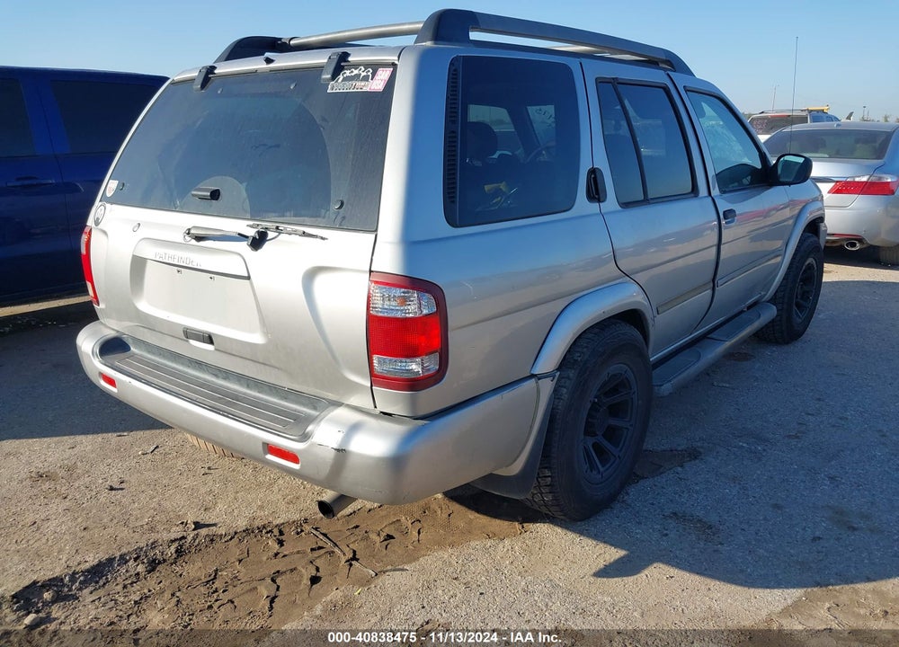 2002 NISSAN PATHFINDER SE VIN: JN8DR09Y42W714928