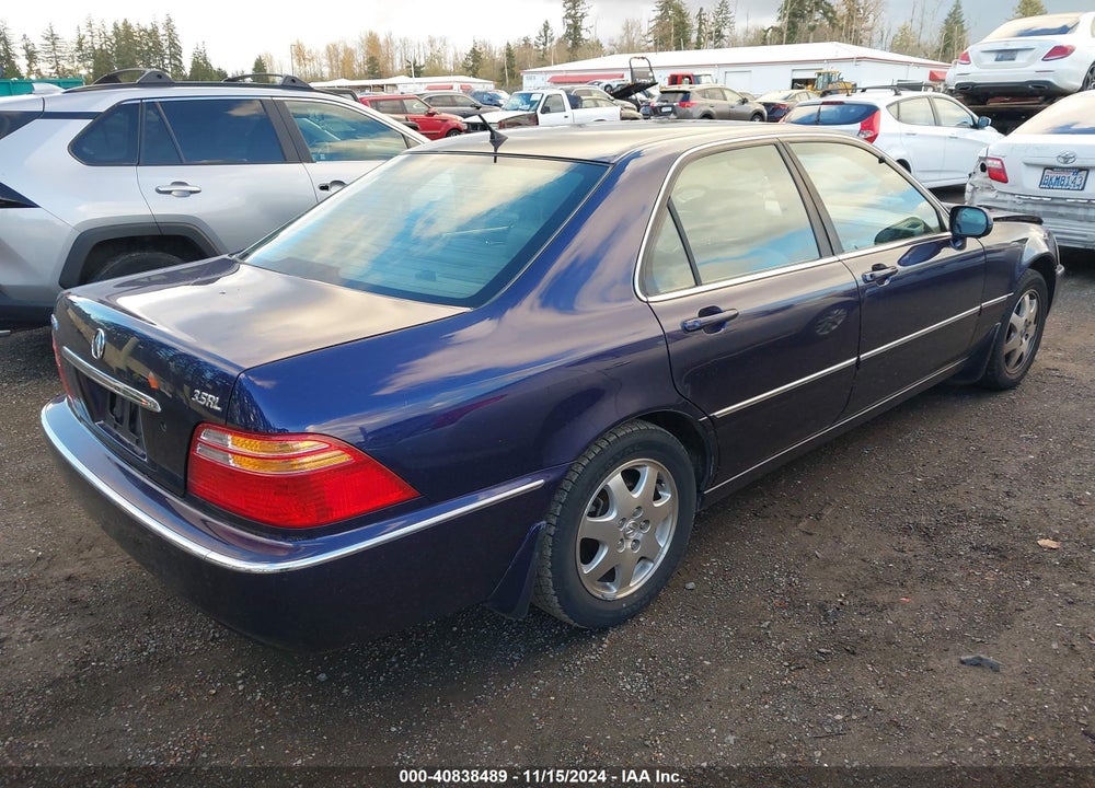 2002 ACURA RL 3.5 VIN: JH4KA96622C001348