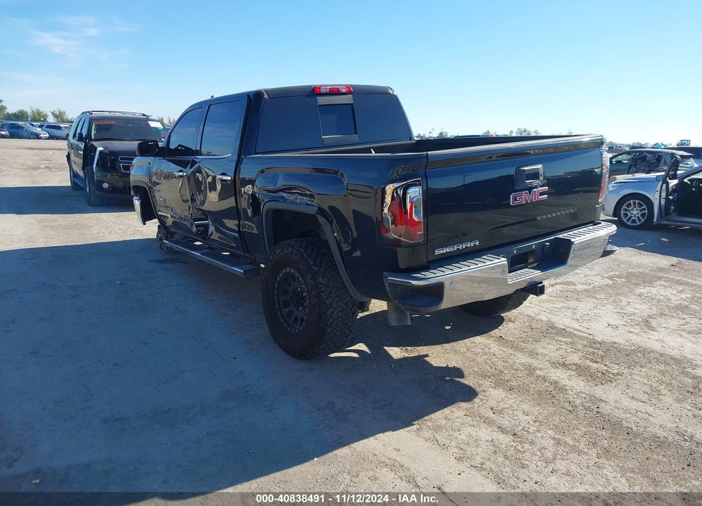 2018 GMC SIERRA 1500 SLT VIN: 3GTU2NEC5JG355724