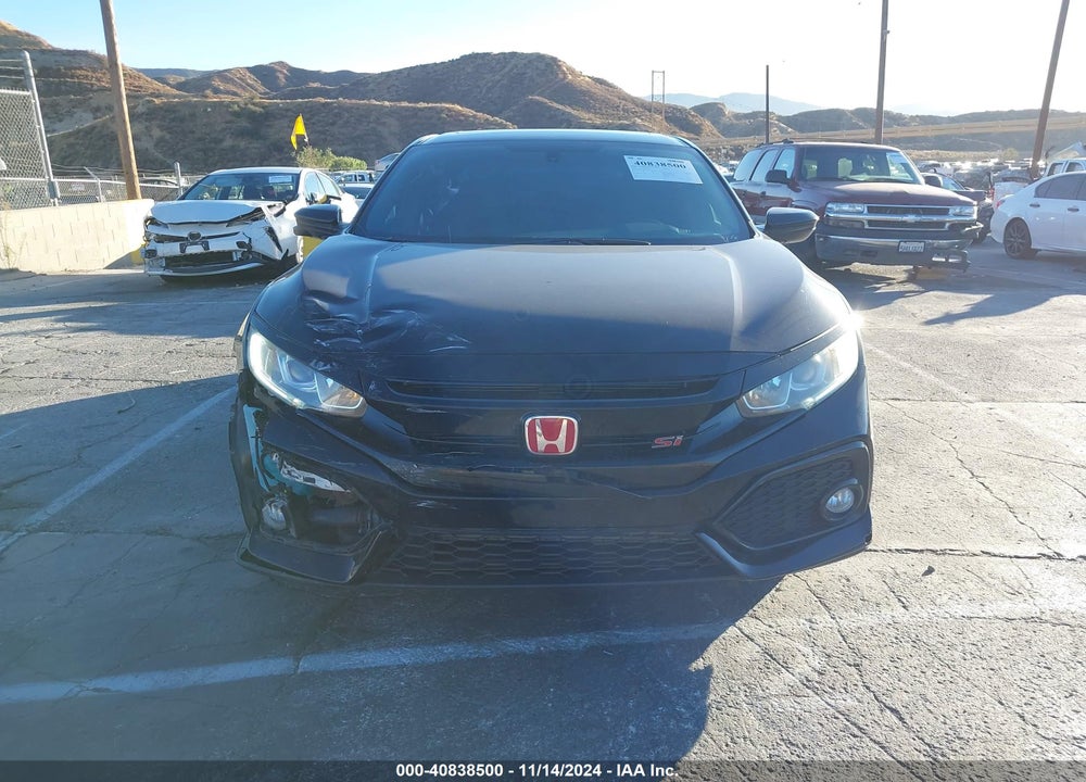 2018 HONDA CIVIC SI VIN: 2HGFC1E50JH705892