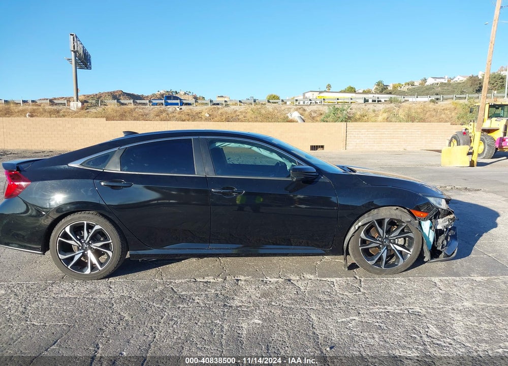 2018 HONDA CIVIC SI VIN: 2HGFC1E50JH705892