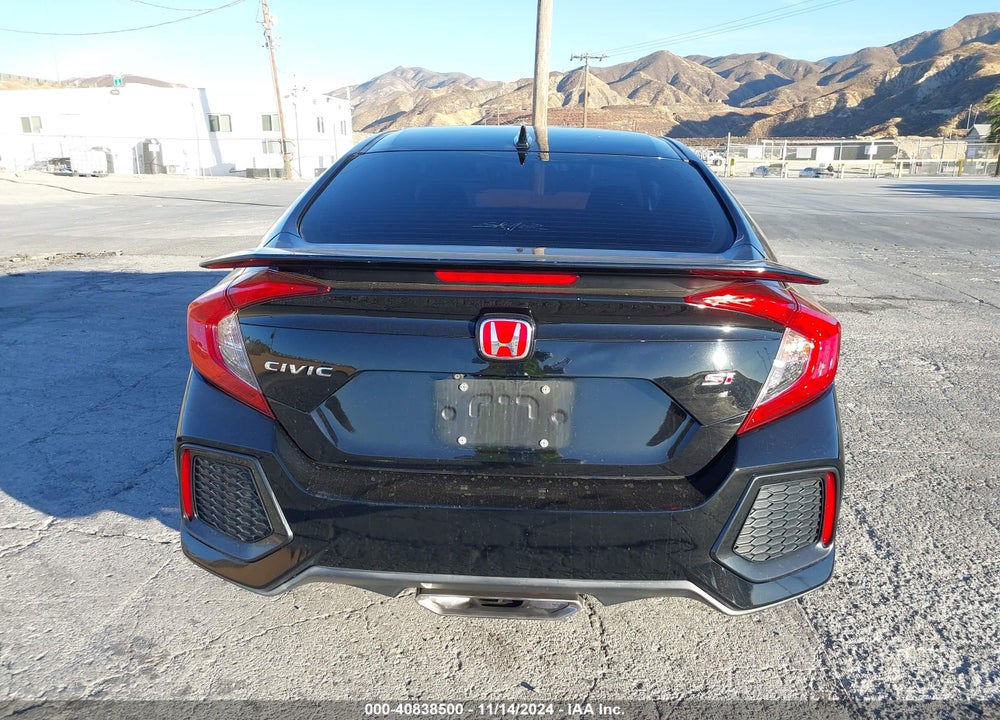 2018 HONDA CIVIC SI VIN: 2HGFC1E50JH705892
