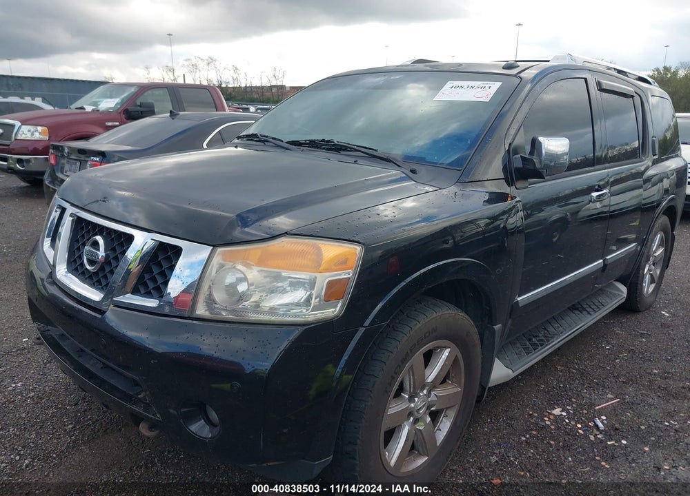 2010 NISSAN ARMADA PLATINUM VIN: 5N1BA0NF4AN613810