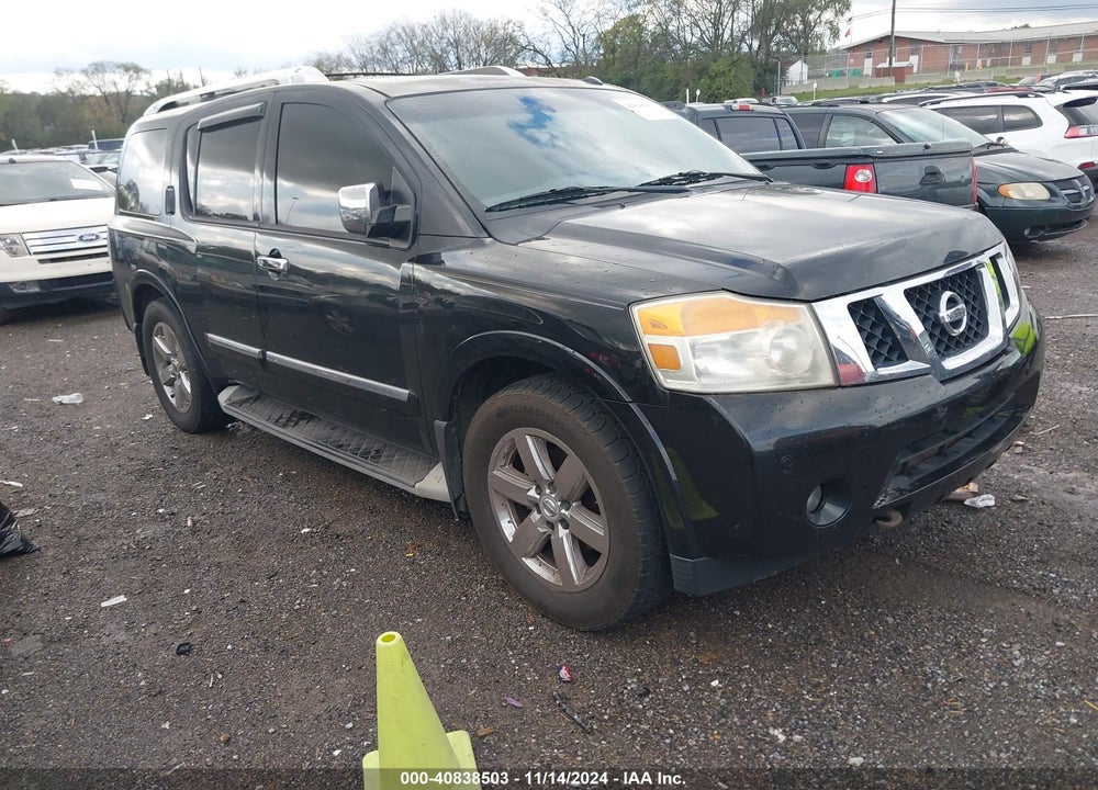 2010 NISSAN ARMADA PLATINUM VIN: 5N1BA0NF4AN613810