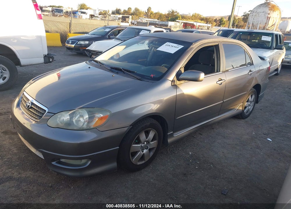 2005 TOYOTA COROLLA S VIN: 1NXBR32E55Z496837