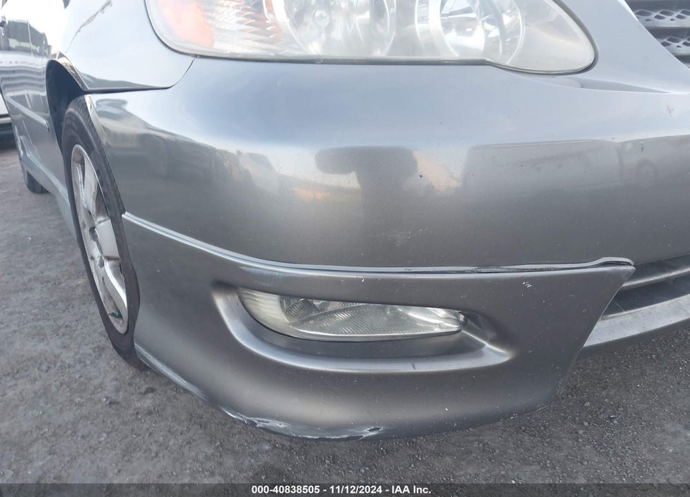 2005 TOYOTA COROLLA S VIN: 1NXBR32E55Z496837