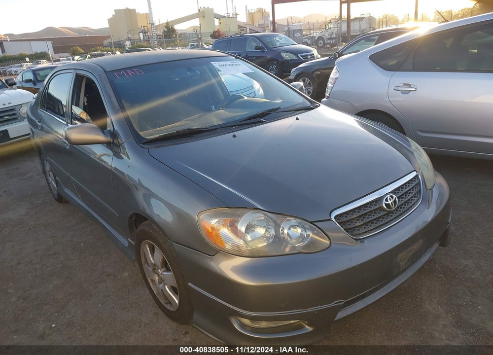2005 TOYOTA COROLLA S VIN: 1NXBR32E55Z496837