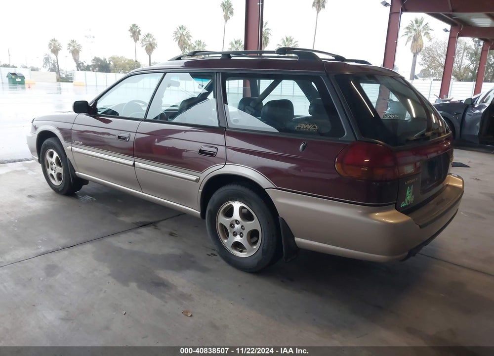 1999 SUBARU LEGACY 30TH ANN. OUTBACK LTD./OUTBACK VIN: 4S3BG6857X7647455