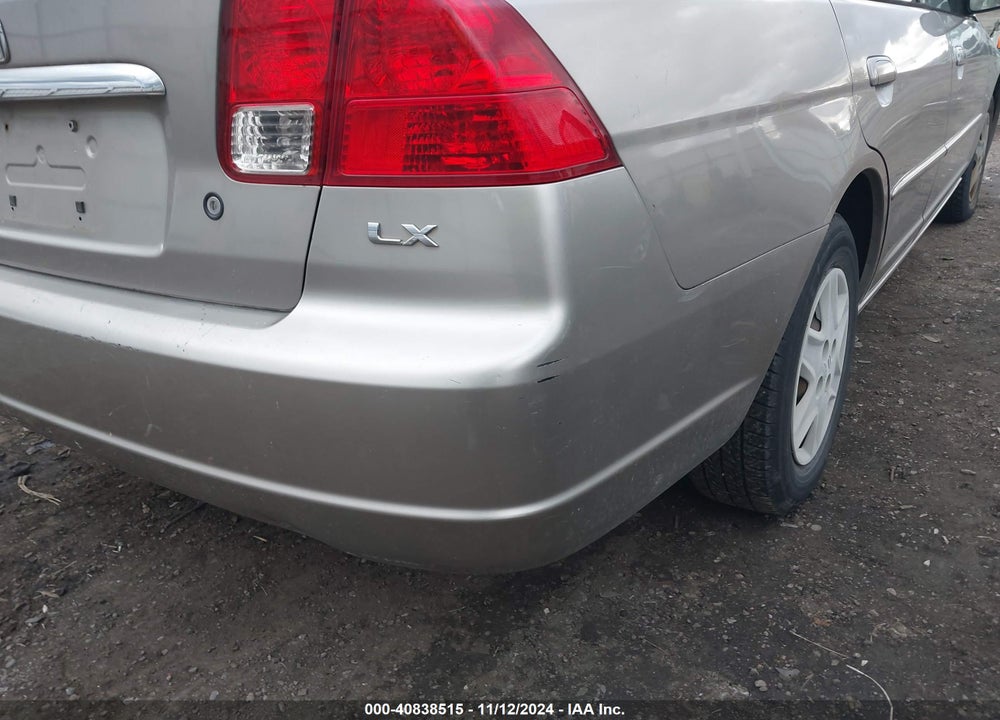2003 HONDA CIVIC LX VIN: JHMES16503S002458