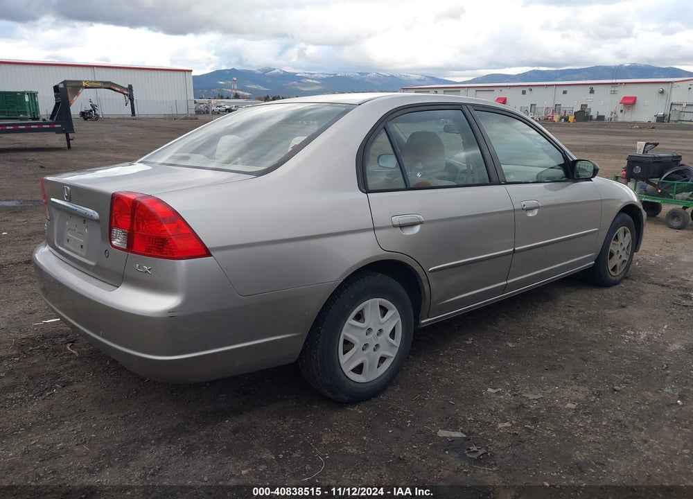 2003 HONDA CIVIC LX VIN: JHMES16503S002458