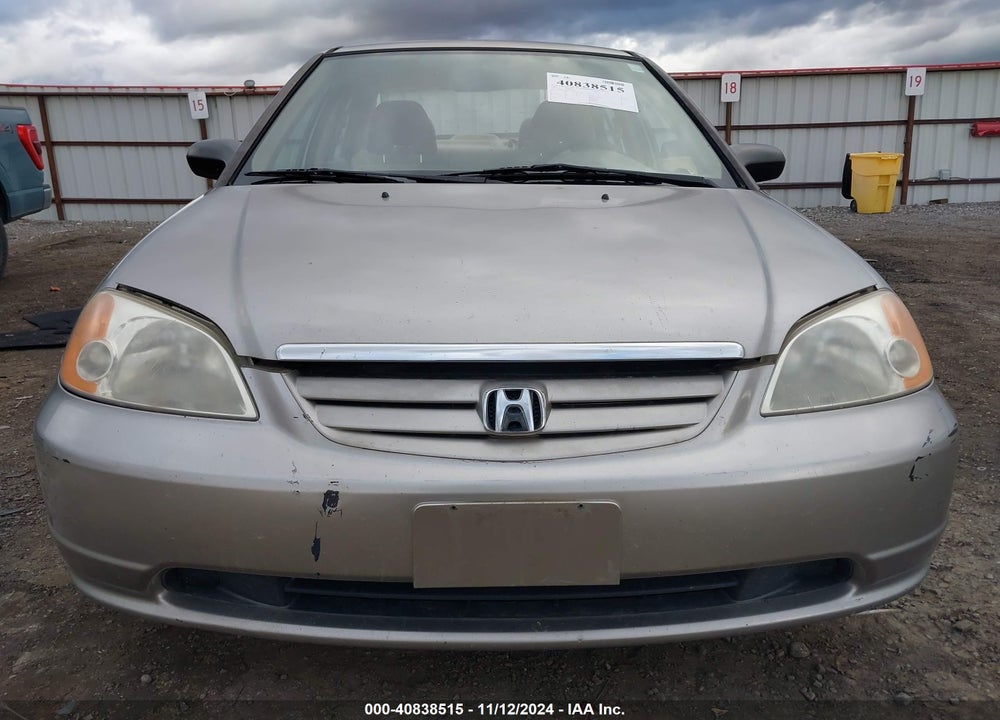 2003 HONDA CIVIC LX VIN: JHMES16503S002458