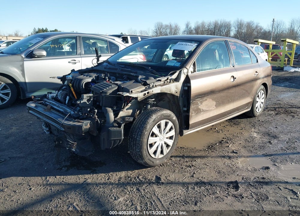 2014 VOLKSWAGEN JETTA 2.0L S VIN: 3VW1K7AJ5EM332127