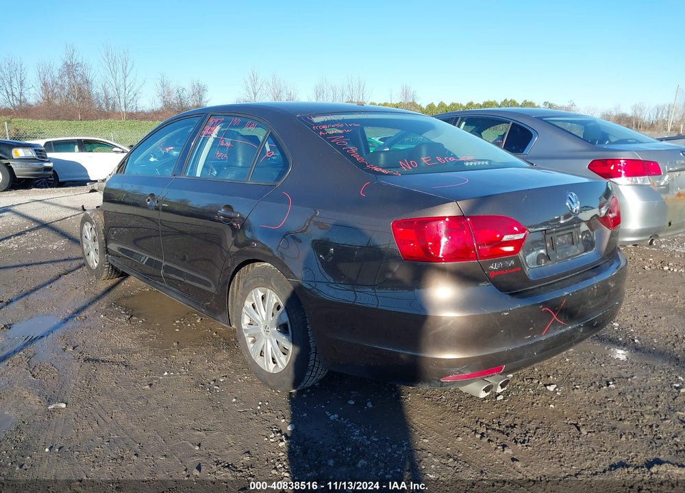 2014 VOLKSWAGEN JETTA 2.0L S VIN: 3VW1K7AJ5EM332127