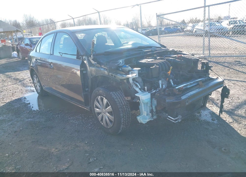 2014 VOLKSWAGEN JETTA 2.0L S VIN: 3VW1K7AJ5EM332127