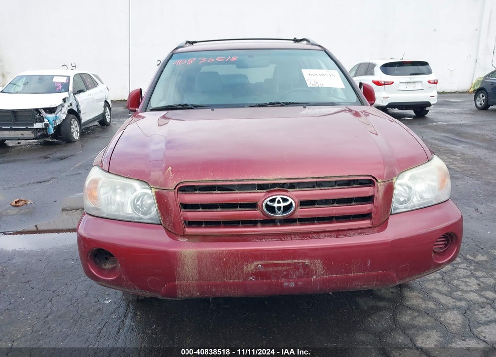 2006 TOYOTA HIGHLANDER VIN: JTEDD21A160146923