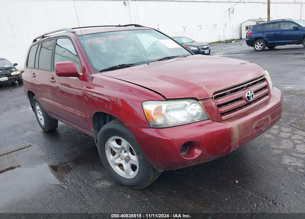 2006 TOYOTA HIGHLANDER VIN: JTEDD21A160146923