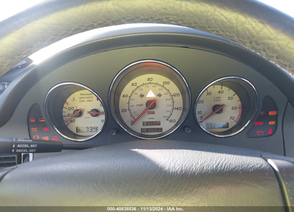 1998 MERCEDES-BENZ SLK 230 VIN: WDBKK47F7WF048569