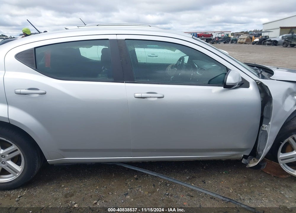 2012 DODGE AVENGER SXT VIN: 1C3CDZCBXCN190047
