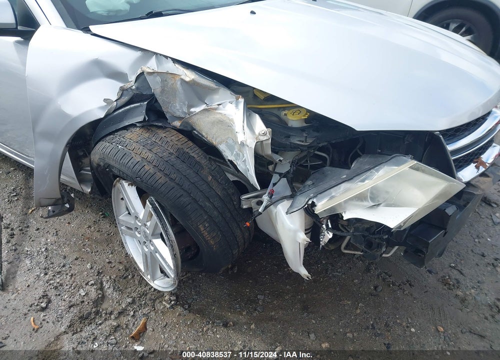 2012 DODGE AVENGER SXT VIN: 1C3CDZCBXCN190047