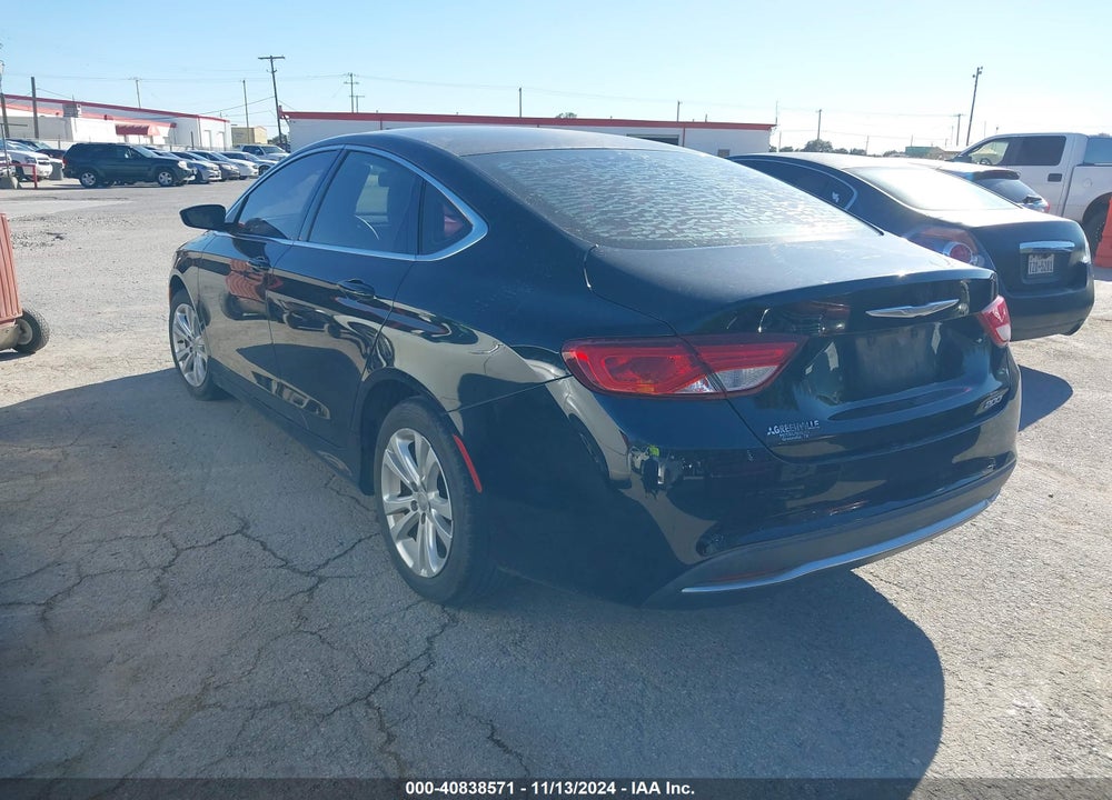 2015 CHRYSLER 200 LIMITED VIN: 1C3CCCAB0FN662022