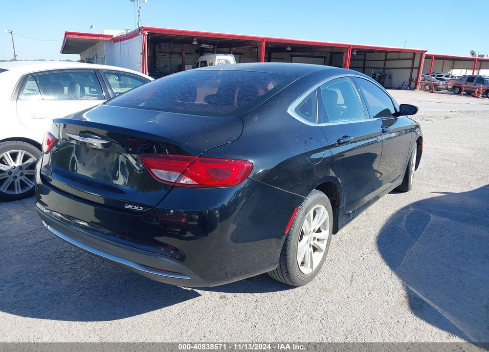 2015 CHRYSLER 200 LIMITED VIN: 1C3CCCAB0FN662022