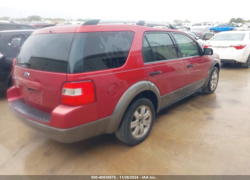 2006 FORD FREESTYLE SE VIN: 1FMZK01156GA51935