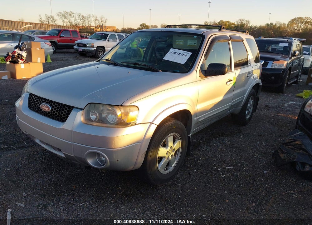 2005 FORD ESCAPE LIMITED VIN: 1FMCU04125KD12672