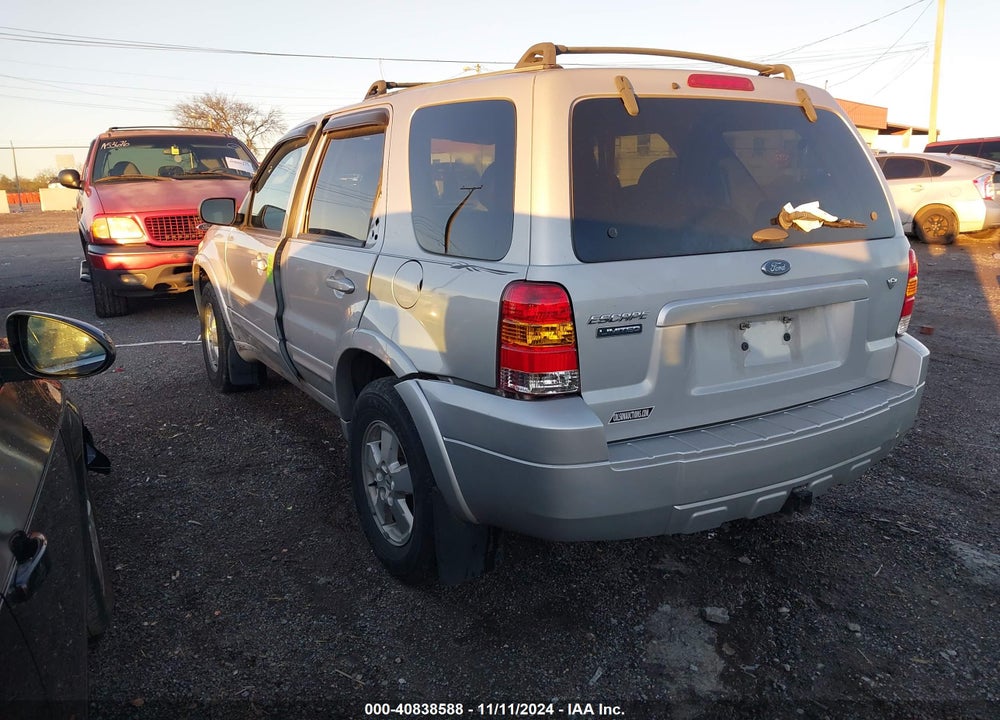 2005 FORD ESCAPE LIMITED VIN: 1FMCU04125KD12672