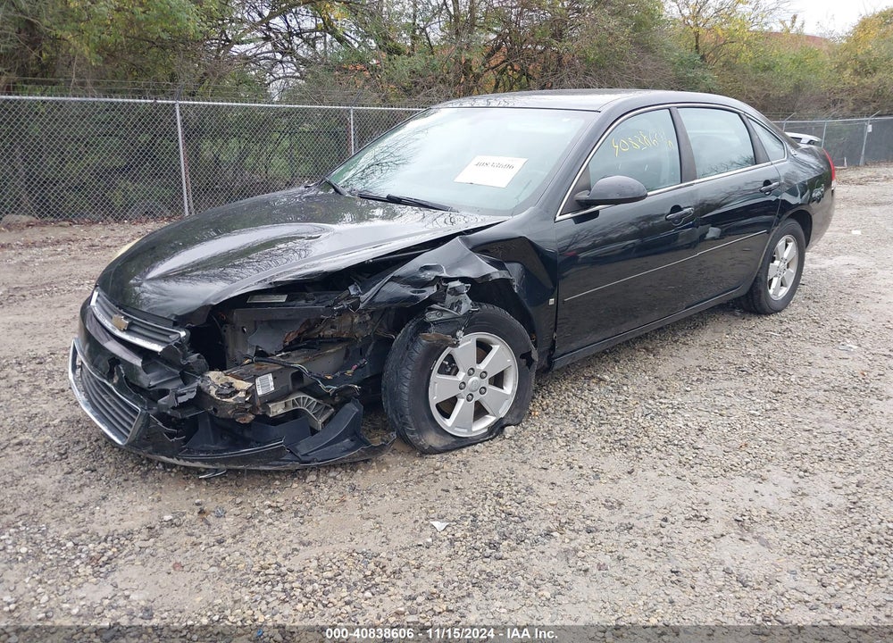 2008 CHEVROLET IMPALA LT VIN: 2G1WT58K581354528