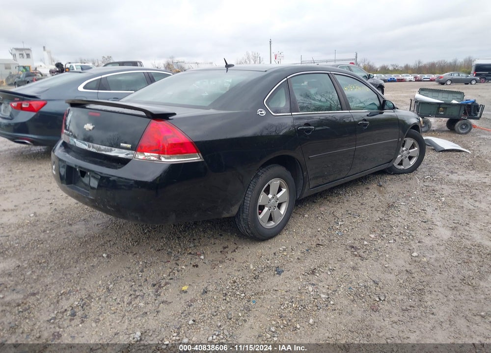 2008 CHEVROLET IMPALA LT VIN: 2G1WT58K581354528