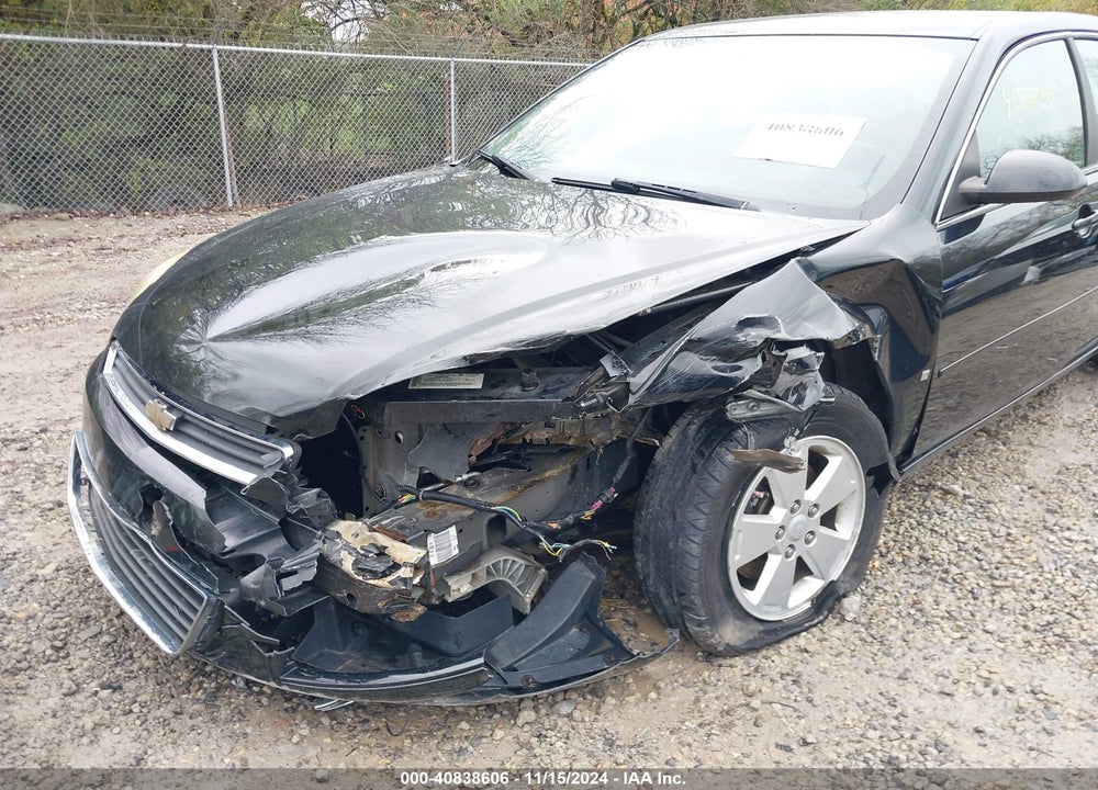 2008 CHEVROLET IMPALA LT VIN: 2G1WT58K581354528