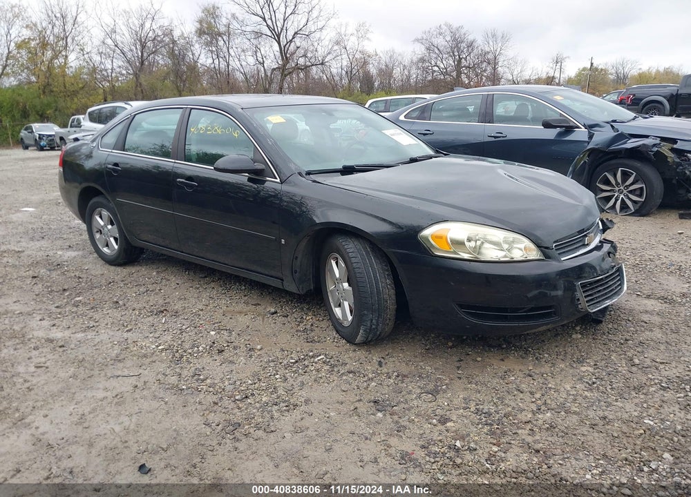 2008 CHEVROLET IMPALA LT VIN: 2G1WT58K581354528