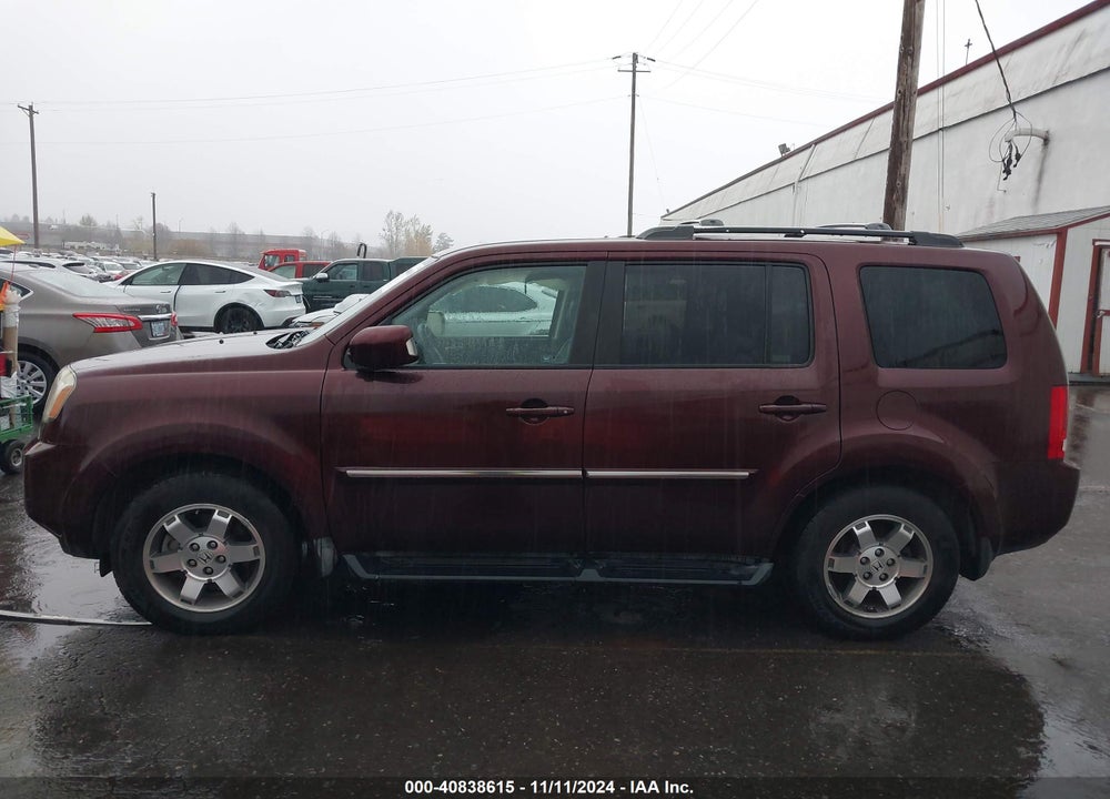 2009 HONDA PILOT TOURING VIN: 5FNYF48879B045311