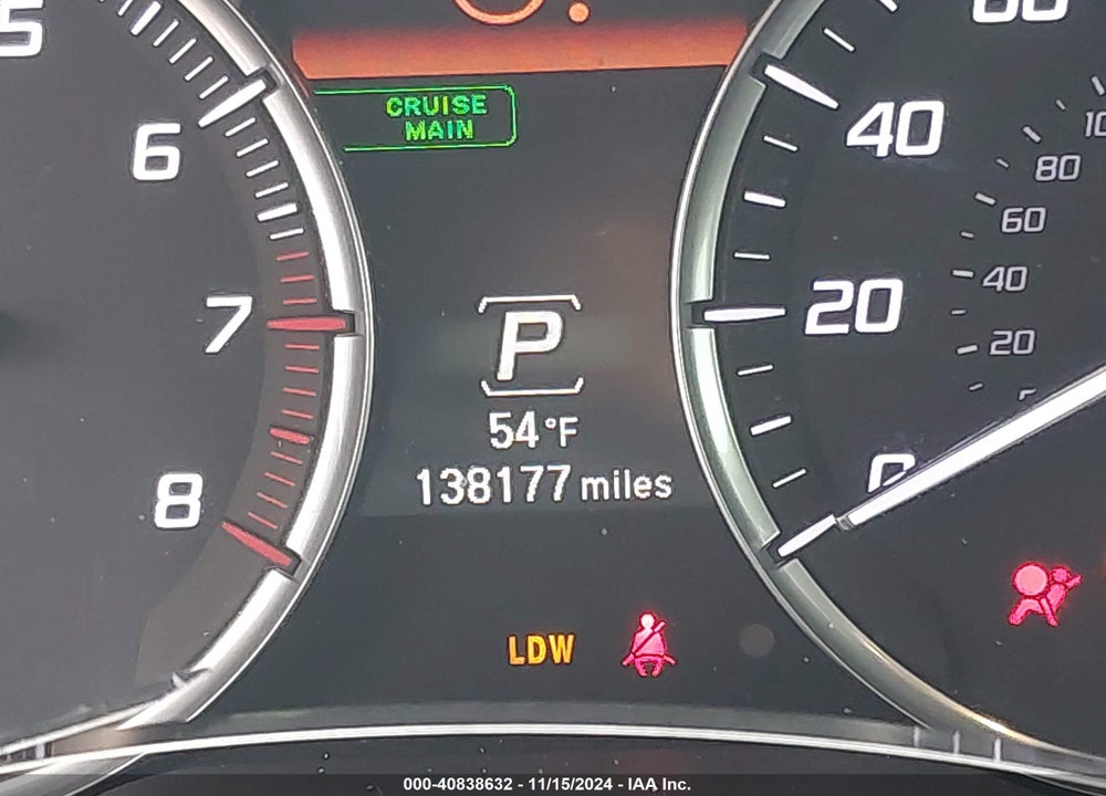 2015 ACURA MDX TECHNOLOGY PACKAGE VIN: 5FRYD4H43FB005207